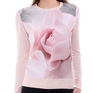 Ted Baker women’s Arable Porcelain Rose blouse
